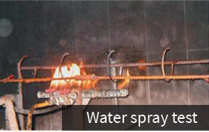 Water Spray test MI Cable